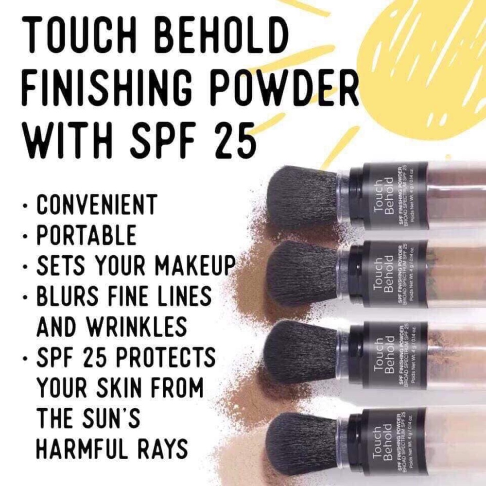 Finishing powder with spf 25